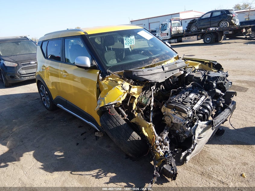 Vin: kndj23au8l7071900, lot: 46771372, kia soul x-line 20201