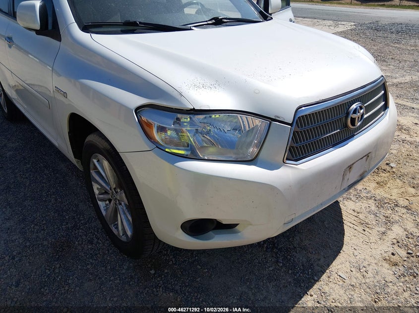 TOYOTA HIGHLANDER HYBRID 2008 VIN JTEEW41A182000572
