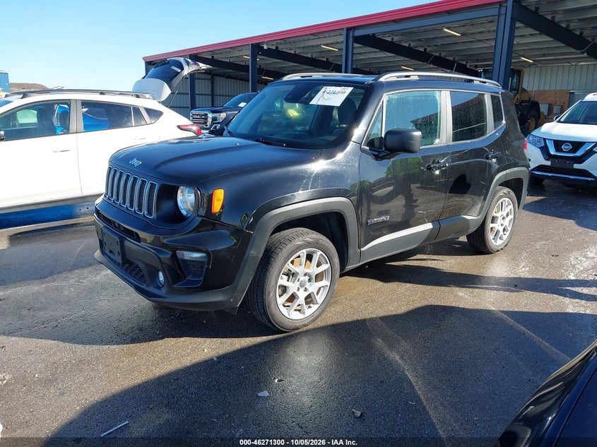 Vin: zacnjdb11npn72161, lot: 46771417, jeep renegade latitude 4x4 20222