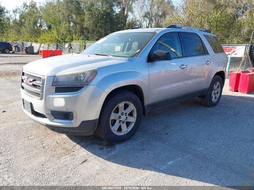 Vin: 1gkkrpkd4fj195728, lot: 46771436, gmc acadia sle-2 20152