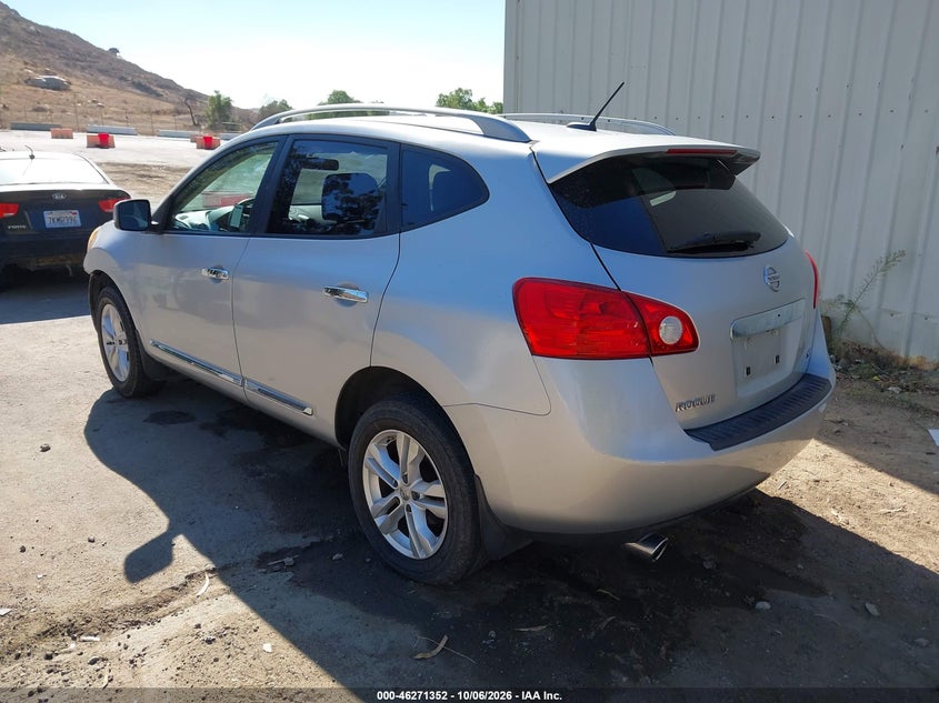 Vin: jn8as5mtxdw525879, lot: 46771469, nissan rogue sv 20133