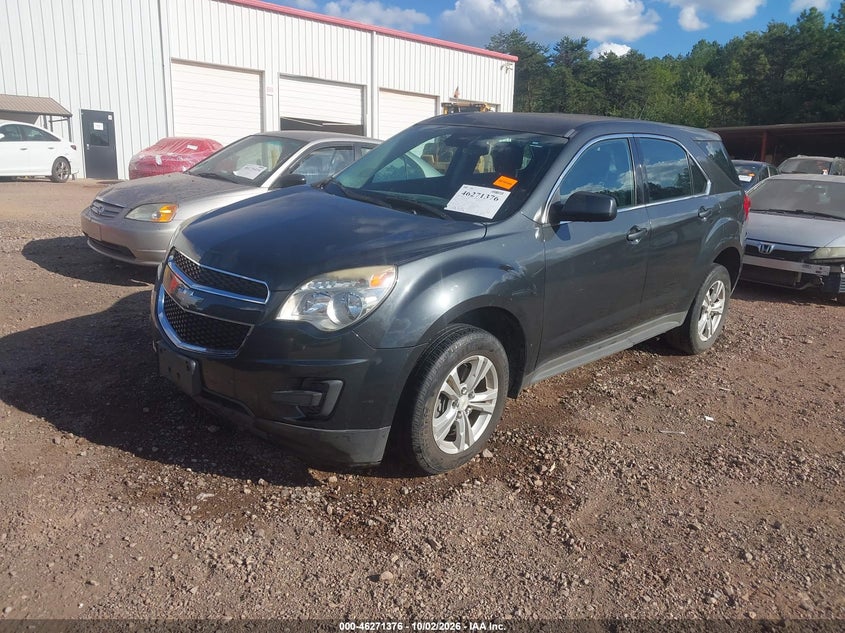 Vin: 2gnalbek1d6307506, lot: 46771493, chevrolet equinox ls 20132