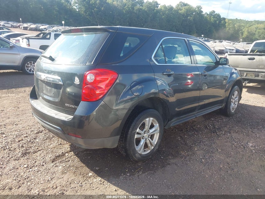 Vin: 2gnalbek1d6307506, lot: 46771493, chevrolet equinox ls 20134
