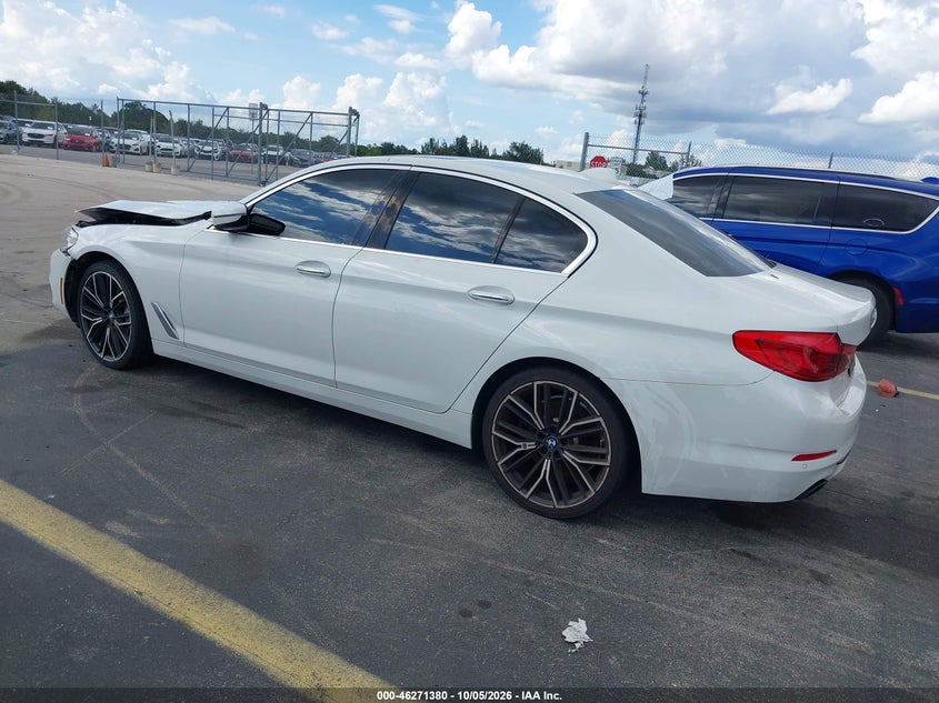Vin: wbaje5c36hg917386, lot: 46771497, bmw 540i 20173