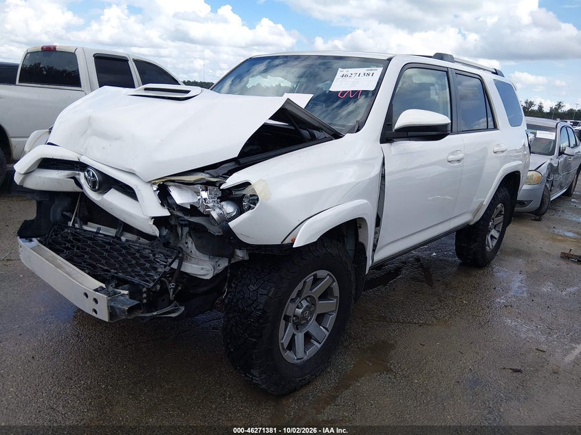 Vin: jtebu5jr9e5170838, lot: 46771498, toyota 4runner trail 20142
