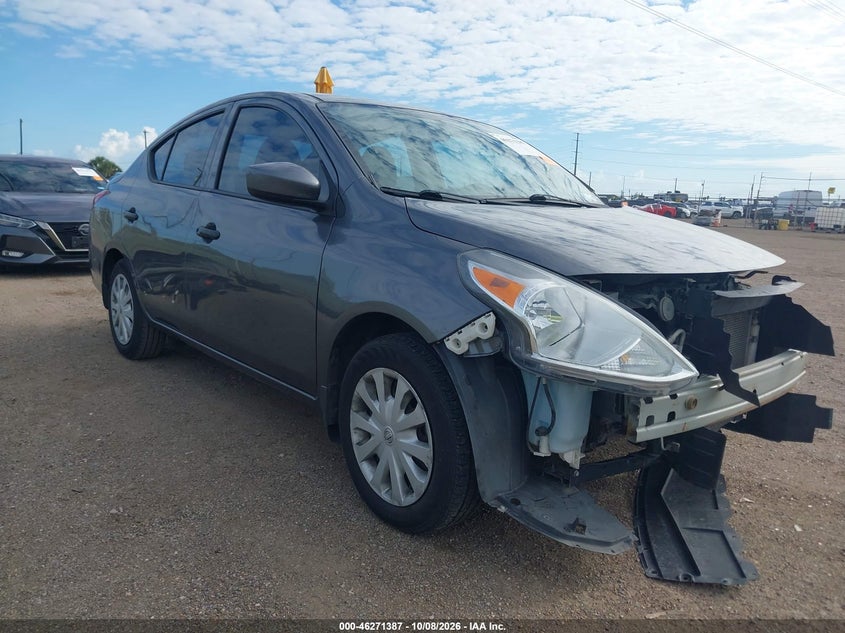 Vin: 3n1cn7ap1jl835387, lot: 46771504, nissan versa 1.6 s+ 20181