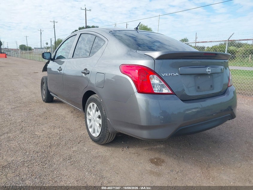 Vin: 3n1cn7ap1jl835387, lot: 46771504, nissan versa 1.6 s+ 20183