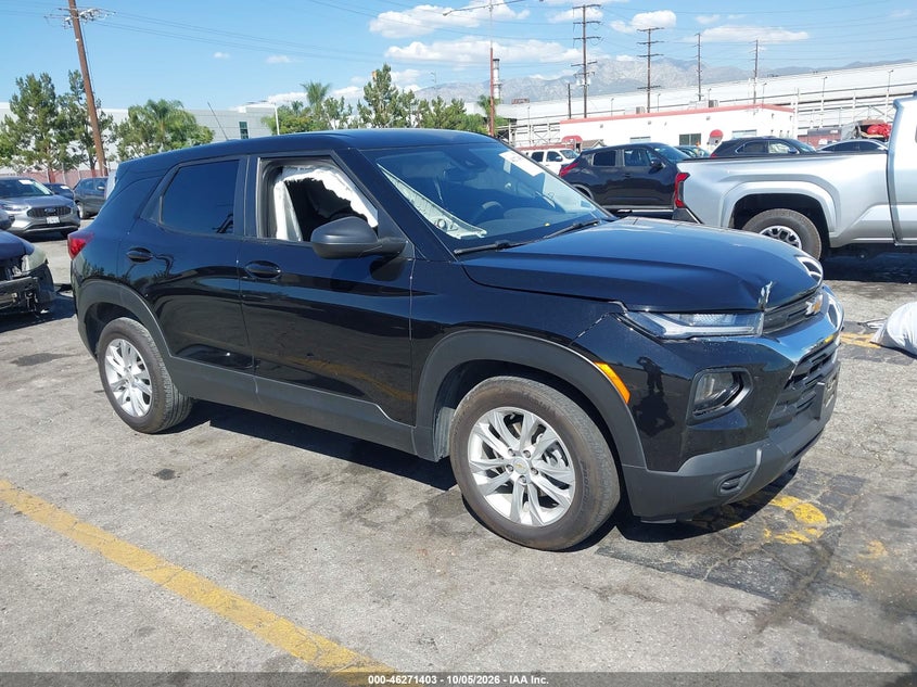Vin: kl79mms29pb173898, lot: 46771520, chevrolet trailblazer fwd ls 20231