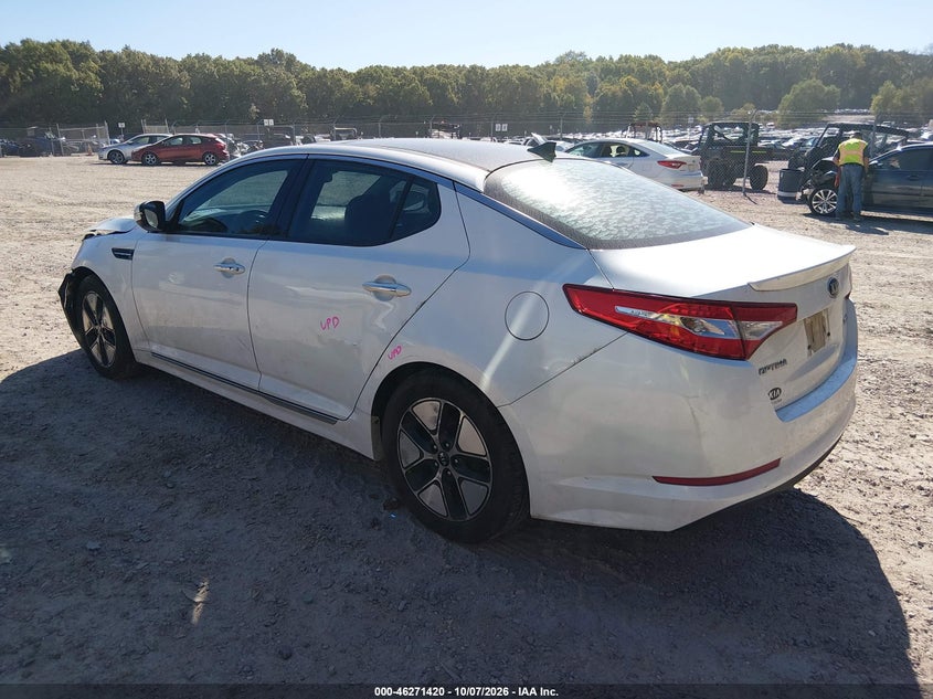 KIA OPTIMA HYBRID 2012 VIN KNAGM4ADXC5035693