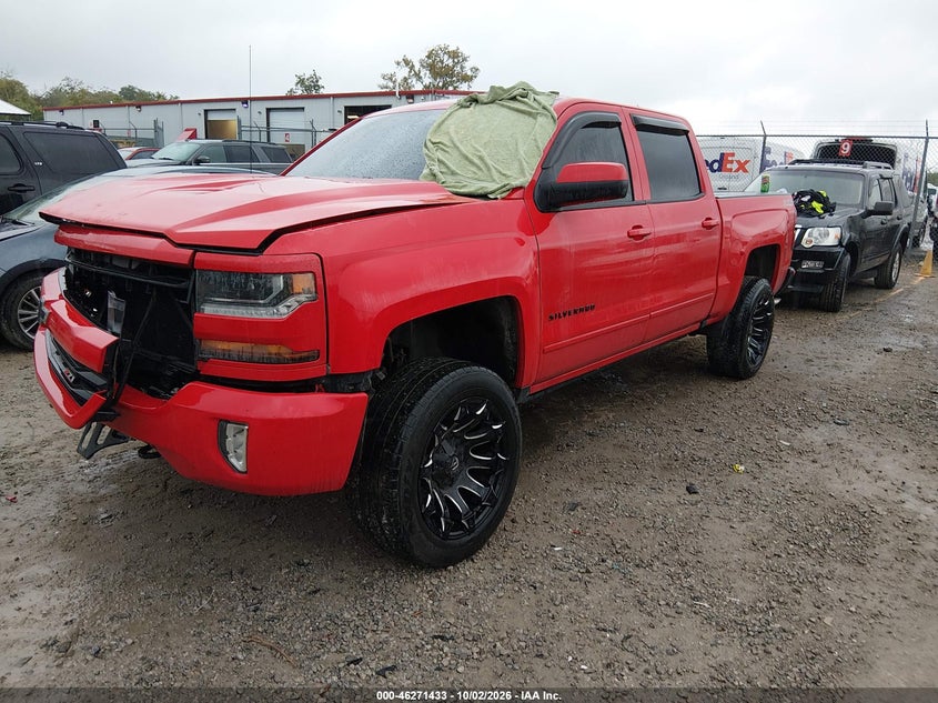 Vin: 3gcukrec6gg195627, lot: 46771550, chevrolet silverado 1500 2lt 20162