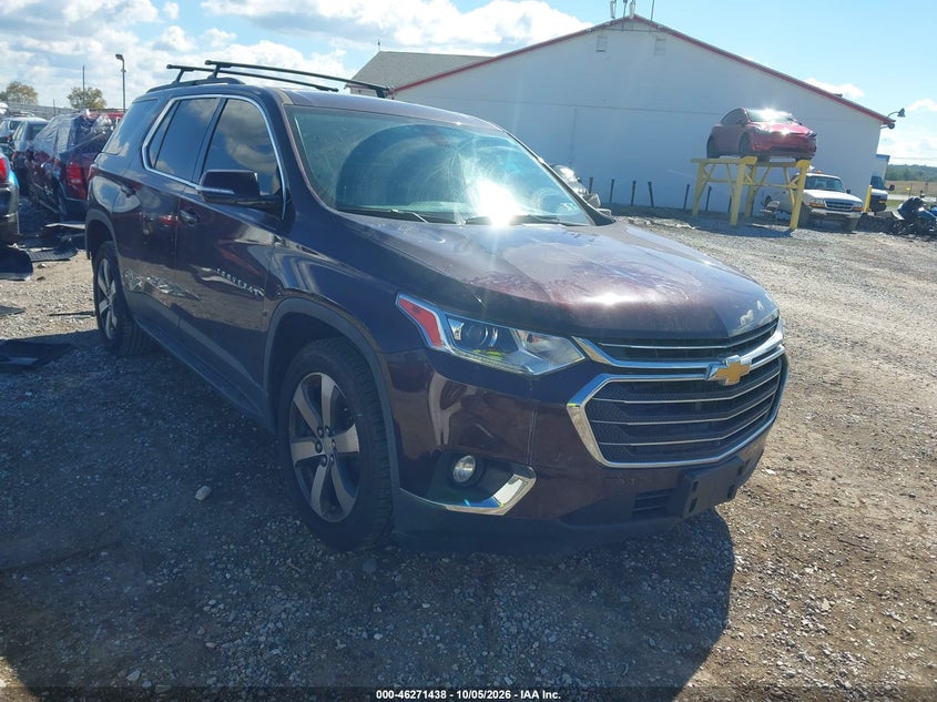 Vin: 1gnevhkw9kj213136, lot: 46771555, chevrolet traverse 3lt 2019 img_1