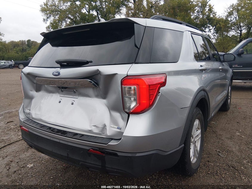 Vin: 1fmsk8dh8lga50122, lot: 46771572, ford explorer xlt 20204
