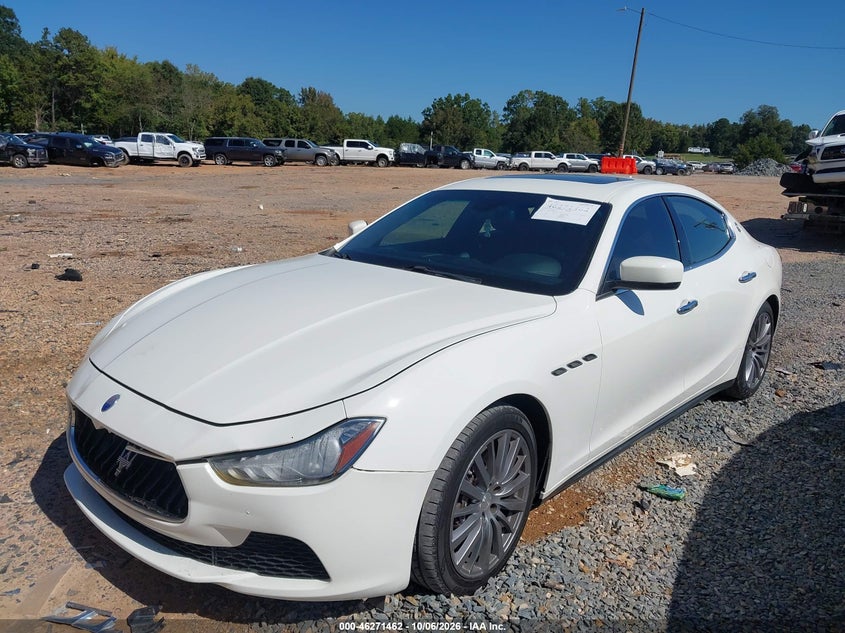 2015 Maserati Ghibli, Front End, IAAI, VIN ZAM57XSA3F1156256 — photo 2