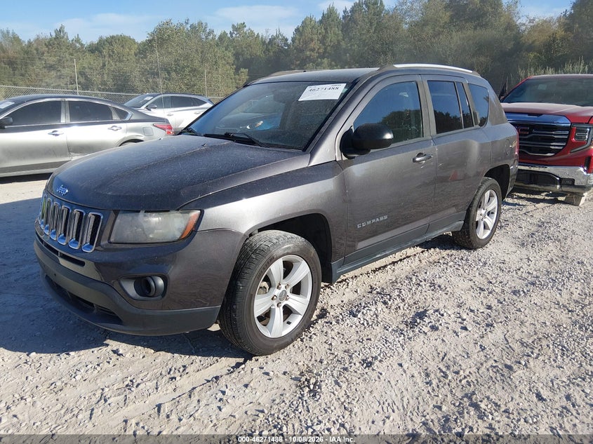 Vin: 1c4njdbb2gd662271, lot: 46771605, jeep compass sport 20162