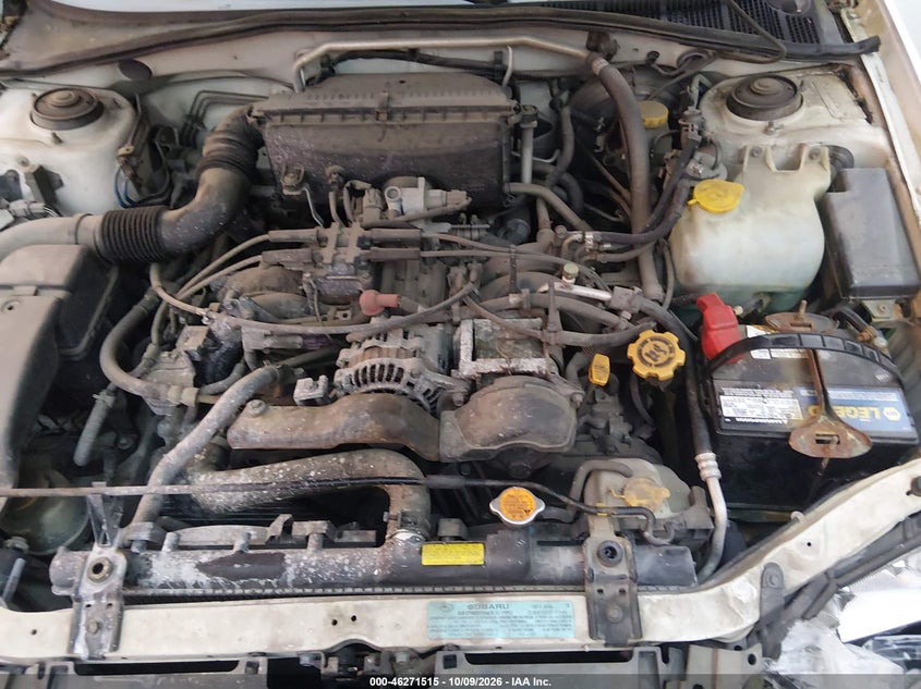 SUBARU IMPREZA OUTBACK SPORT 2004 VIN JF1GG68544H817367
