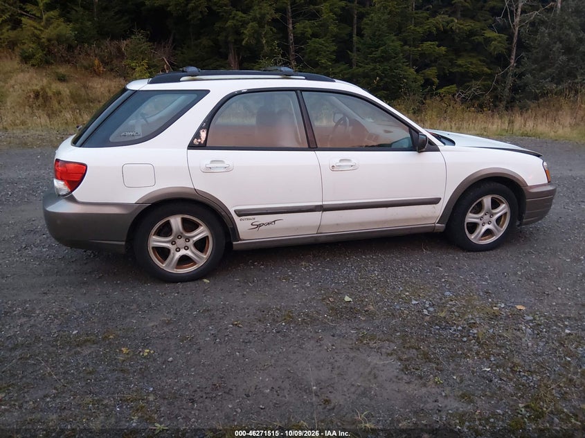 SUBARU IMPREZA OUTBACK SPORT 2004 VIN JF1GG68544H817367
