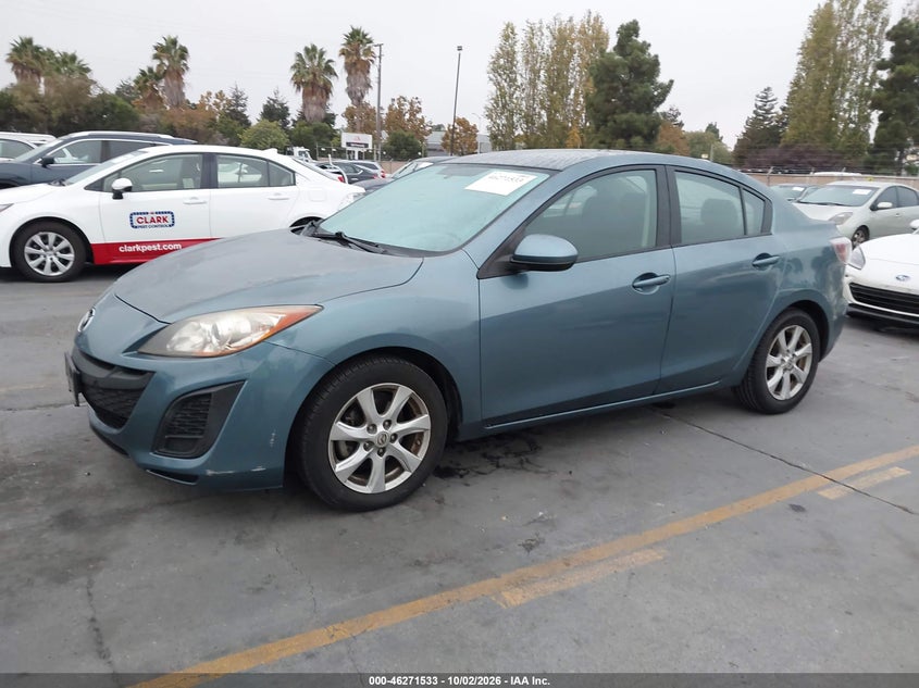 Vin: jm1bl1vg8b1448978, lot: 46771650, mazda mazda3 i touring 20112