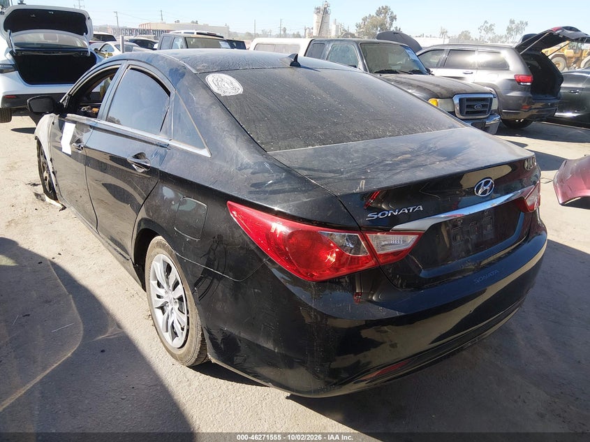 Vin: 5npeb4ac9ch372878, lot: 46771672, hyundai sonata gls 20123