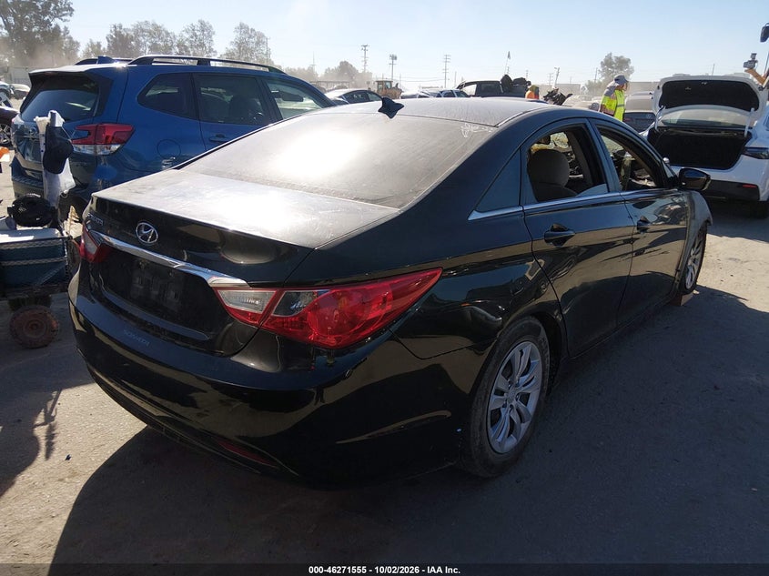 Vin: 5npeb4ac9ch372878, lot: 46771672, hyundai sonata gls 20124