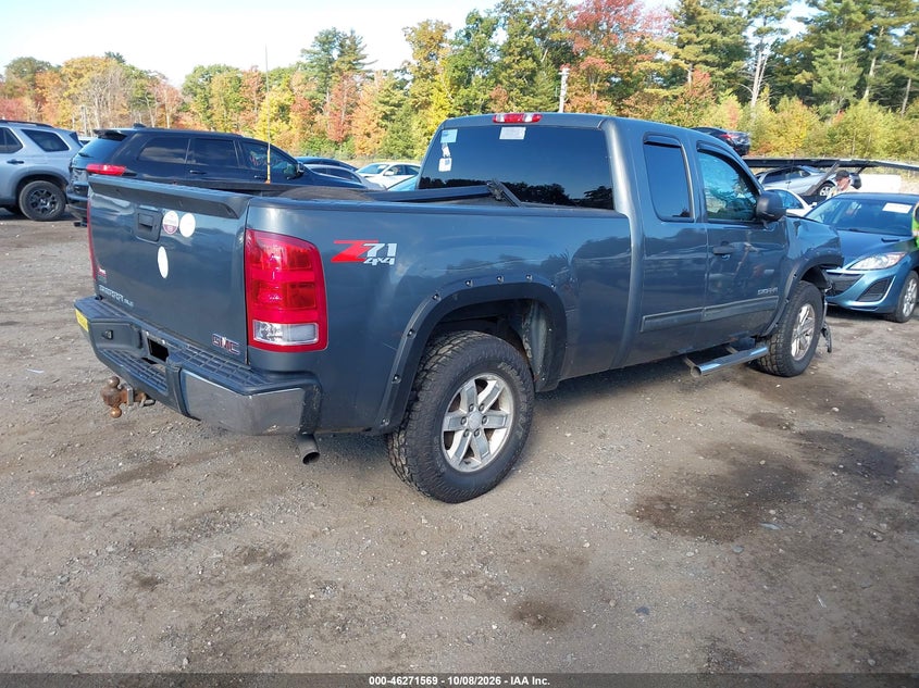 Vin: 1gtr2ve38bz411453, lot: 46771686, gmc sierra 1500 sle 20114