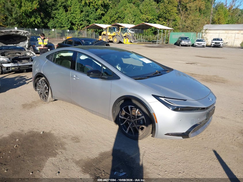 Vin: jtdacacu3s3052384, lot: 46771711, toyota prius plug-in hybrid xse premium 2025 img_1