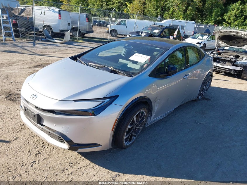 Vin: jtdacacu3s3052384, lot: 46771711, toyota prius plug-in hybrid xse premium 20252