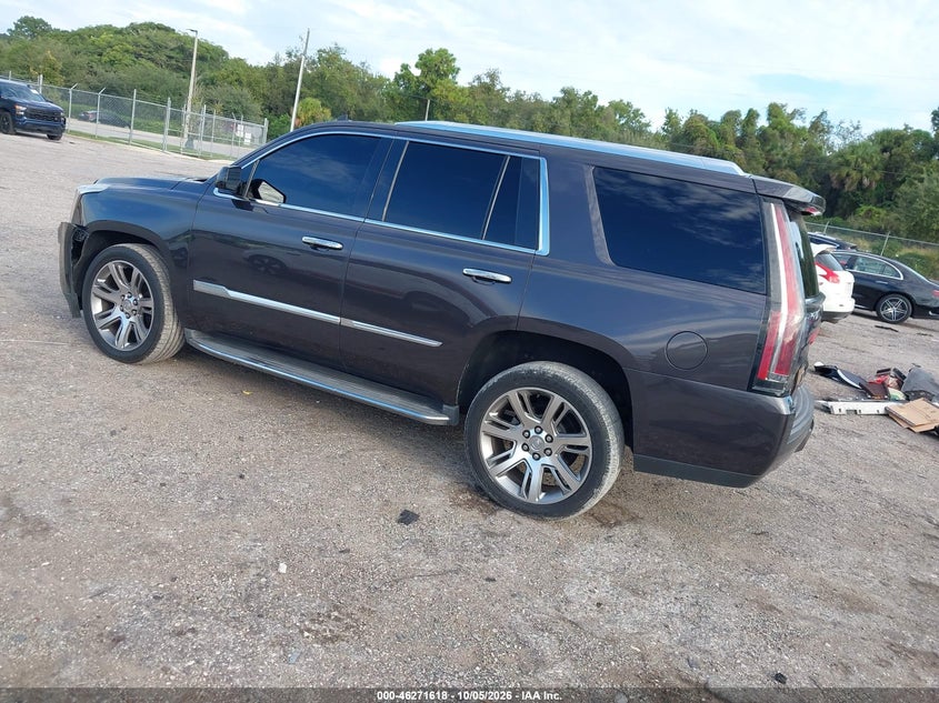 Vin: 1gys4ckj8fr100575, lot: 46771735, cadillac escalade premium 20153