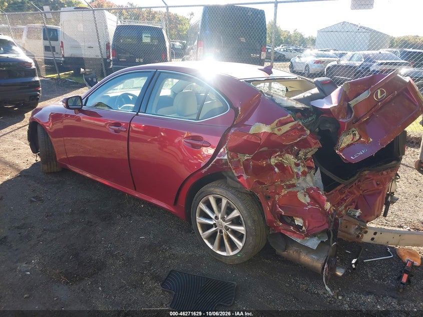 LEXUS IS 250 2009 VIN JTHCK262892029340