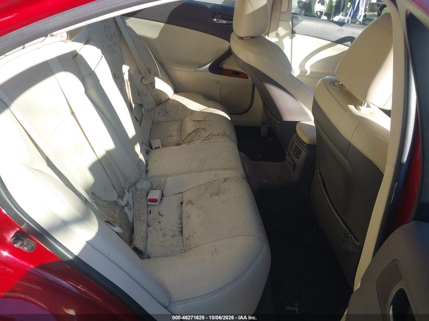 LEXUS IS 250 2009 VIN JTHCK262892029340