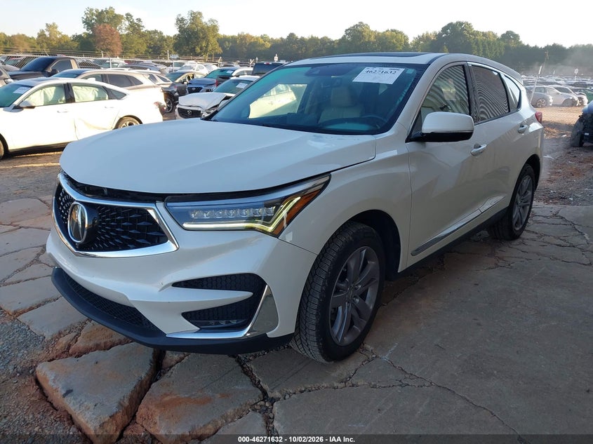 Vin: 5j8tc2h72kl017967, lot: 46771749, acura rdx advance package 20192