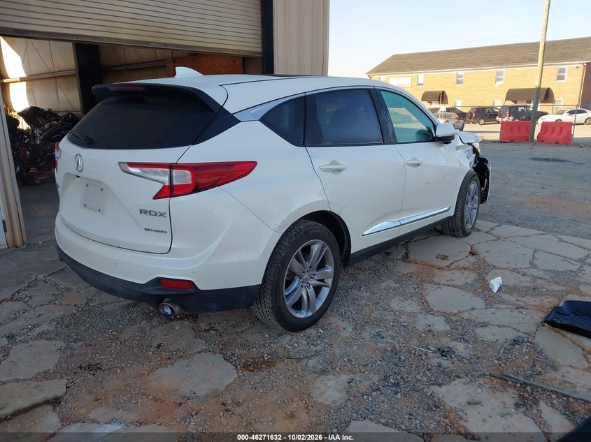 Vin: 5j8tc2h72kl017967, lot: 46771749, acura rdx advance package 20194