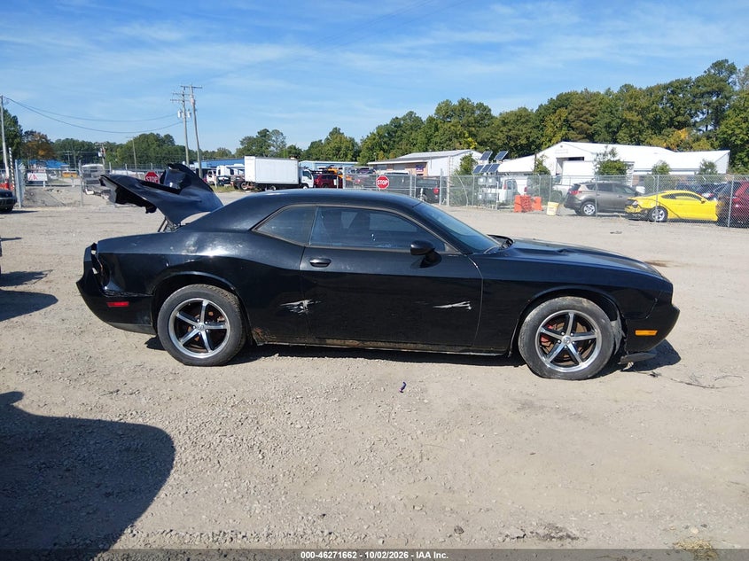 DODGE CHALLENGER 2012 VIN 2C3CDYAG3CH181076