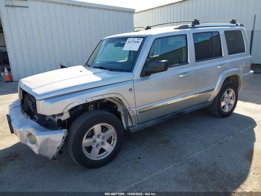 2008 Jeep Commander, Front End, IAAI, VIN 1J8HG58208C224745 — photo 2