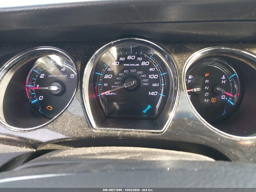 FORD TAURUS 2011 VIN 1FAHP2FW3BG107355