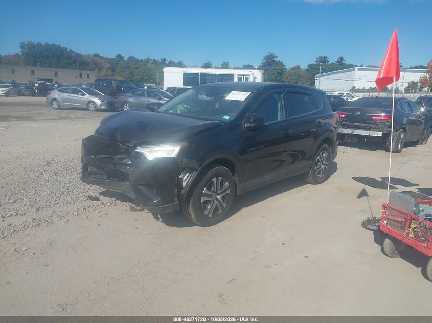 Vin: 2t3bfrev0hw677069, lot: 46771837, toyota rav4 le 20172