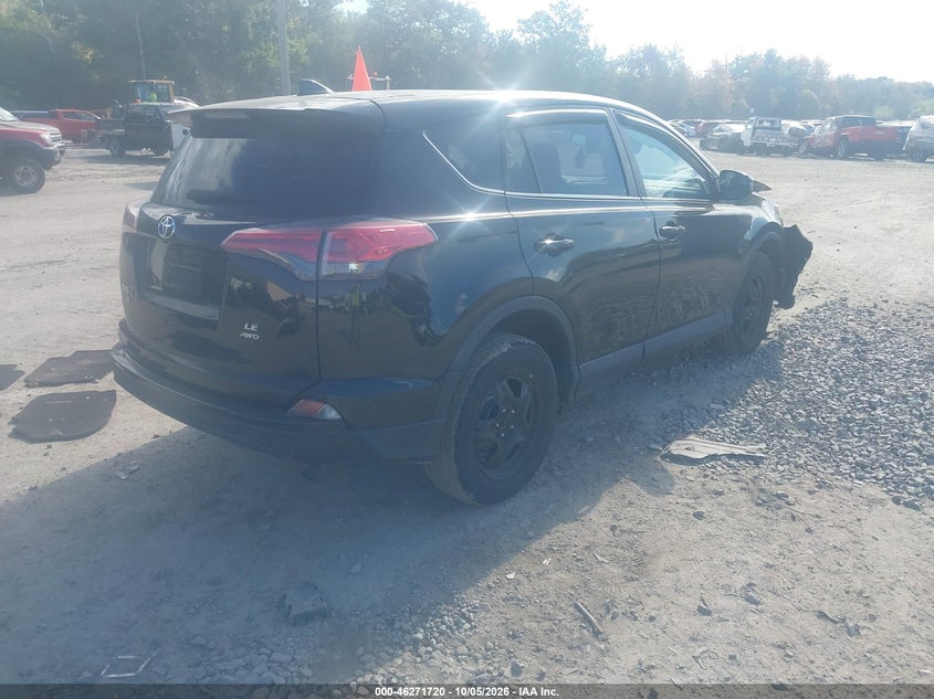 Vin: 2t3bfrev0hw677069, lot: 46771837, toyota rav4 le 20174