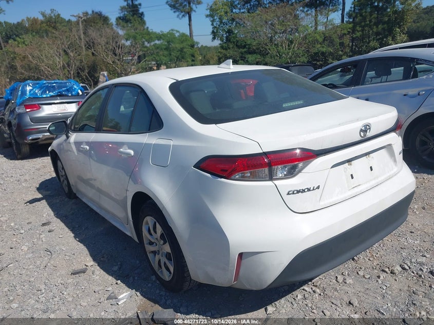 Vin: 5yfb4mde3rp127581, lot: 46771840, toyota corolla le 20243