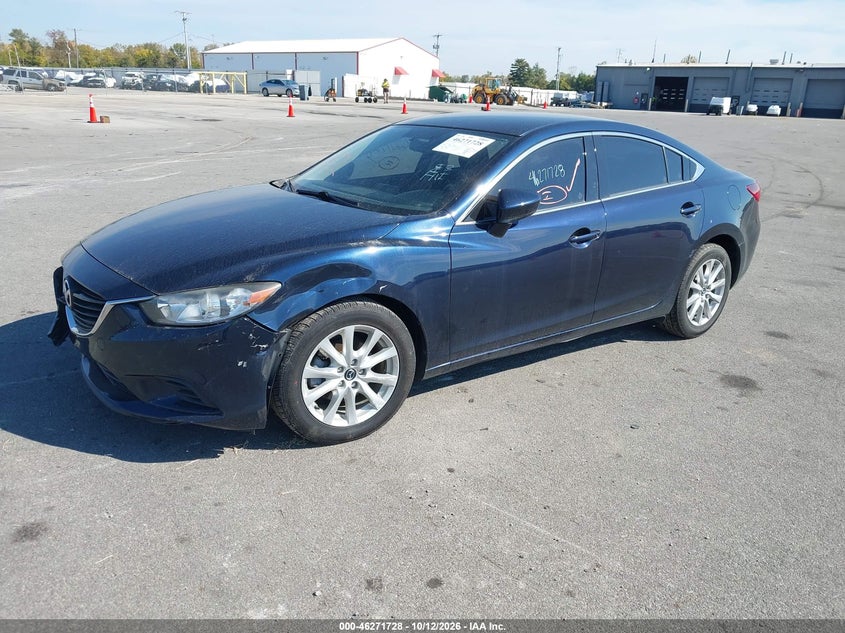 Vin: jm1gj1u5xg1467776, lot: 46771845, mazda mazda6 i sport 20162