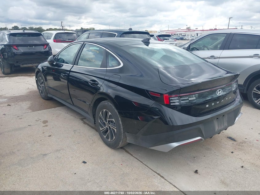 Vin: kmhl24jjxta172973, lot: 46771877, hyundai sonata hybrid blue 20263