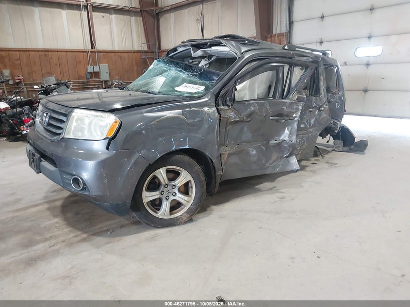 Vin: 5fnyf4h51eb019450, lot: 46771912, honda pilot ex-l 20142