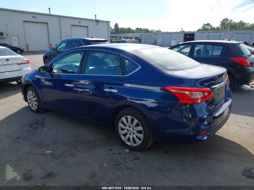 Vin: 3n1ab7ap2jy244388, lot: 46771933, nissan sentra s 20183