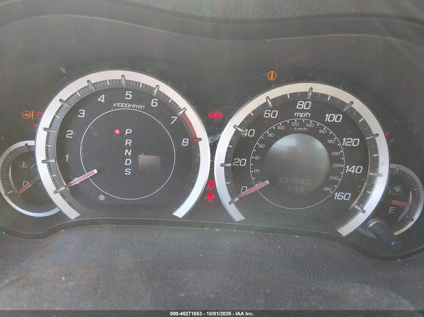 ACURA TSX 2009 VIN JH4CU26619C013729