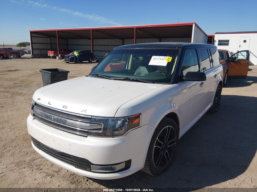 Vin: 2fmgk5c87fba18053, lot: 46771972, ford flex sel 20152