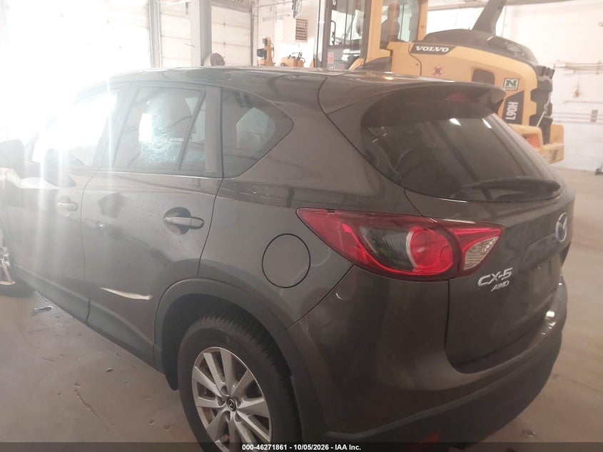 Vin: jm3ke4cy3g0631748, lot: 46771978, mazda cx-5 touring 20163