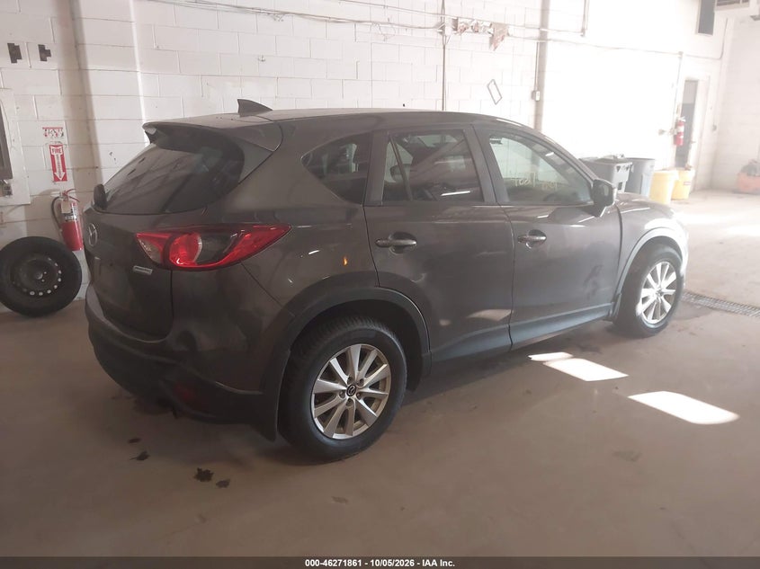 Vin: jm3ke4cy3g0631748, lot: 46771978, mazda cx-5 touring 20164