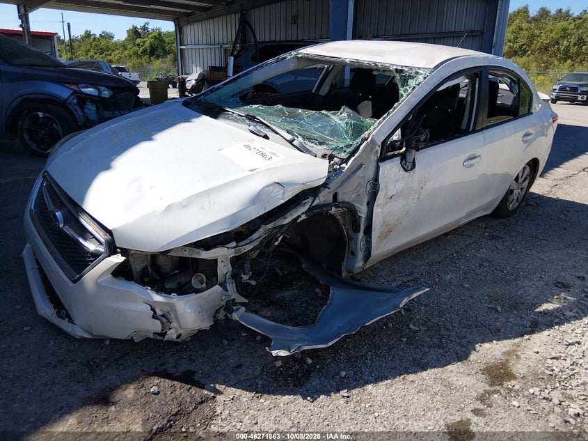 Vin: jf1gjaa61gg008555, lot: 46771979, subaru impreza 2.0i 20162