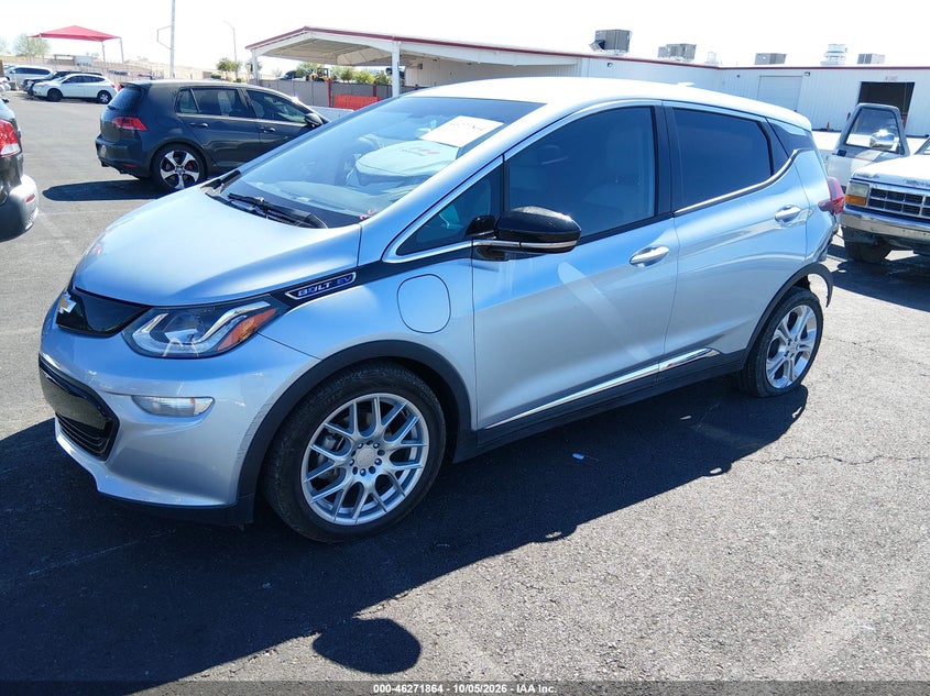 2017 Chevrolet Bolt Ev Lt, Rear, IAAI, VIN 1G1FW6S04H4166866 — photo 2