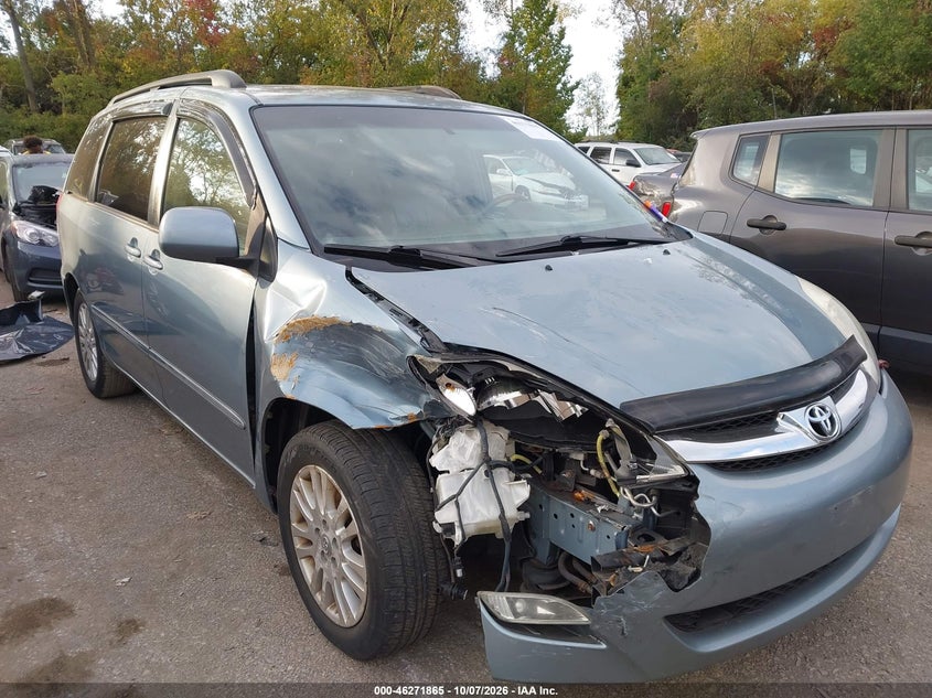 2007 Toyota Sienna Xle Limited, Правый перёд, IAAI, VIN 5TDZK22C77S025425