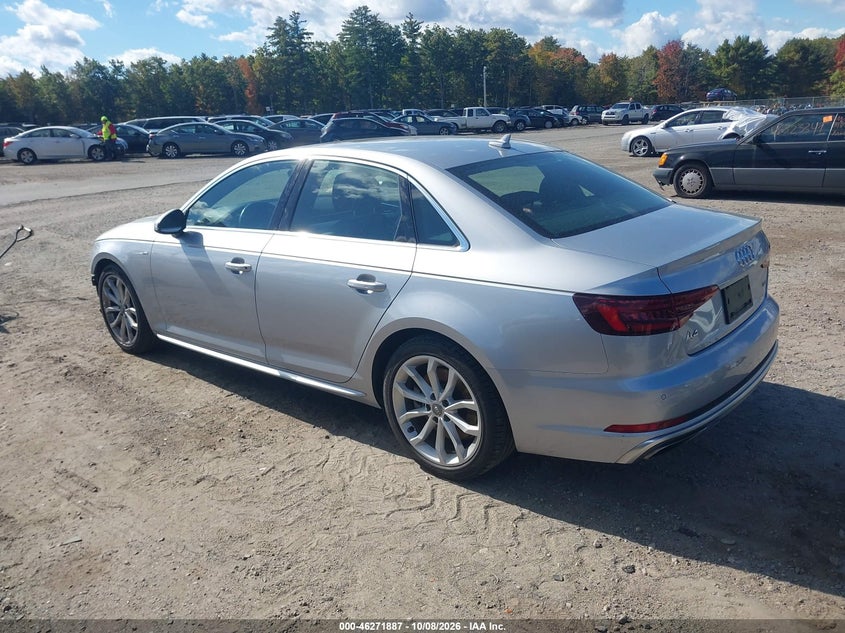 Vin: wauenaf46kn019551, lot: 46772004, audi a4 45 premium 20193