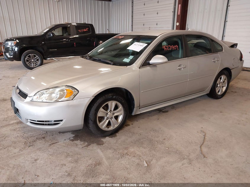 CHEVROLET IMPALA 2012 VIN 2G1WF5E37C1299612